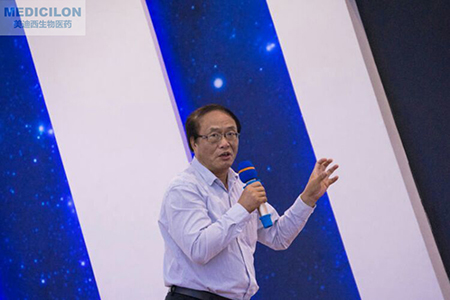 旋乐吧spin8临床前研究部总裁顾性初博士作治疗性单抗药物的临床前清静性评价要点报告