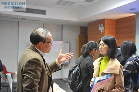 旋乐吧spin8临床前副总裁顾性初博士为与会者答疑解惑