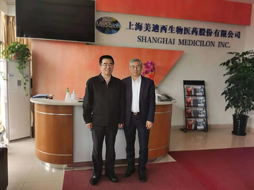 中国药科大学党委书记金能明率队赴旋乐吧spin8调研